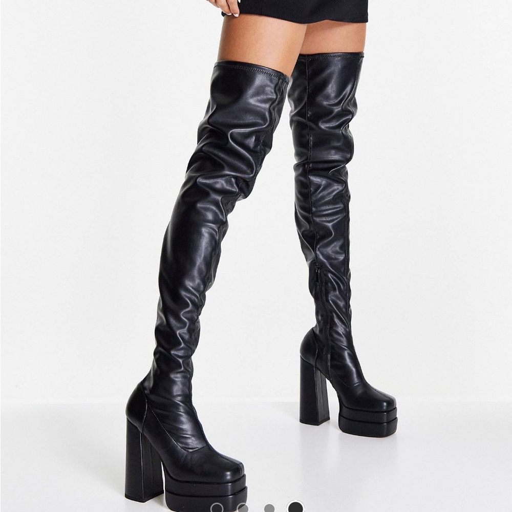 ASOS Over the knee high-heel boots